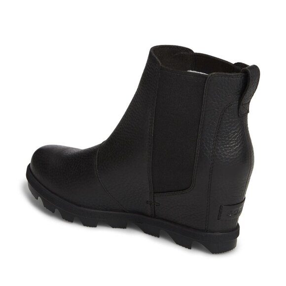Sorel Joan of Arctic II Waterproof Wedge Booties Black Boots in size US 9 M - Picture 2 of 9